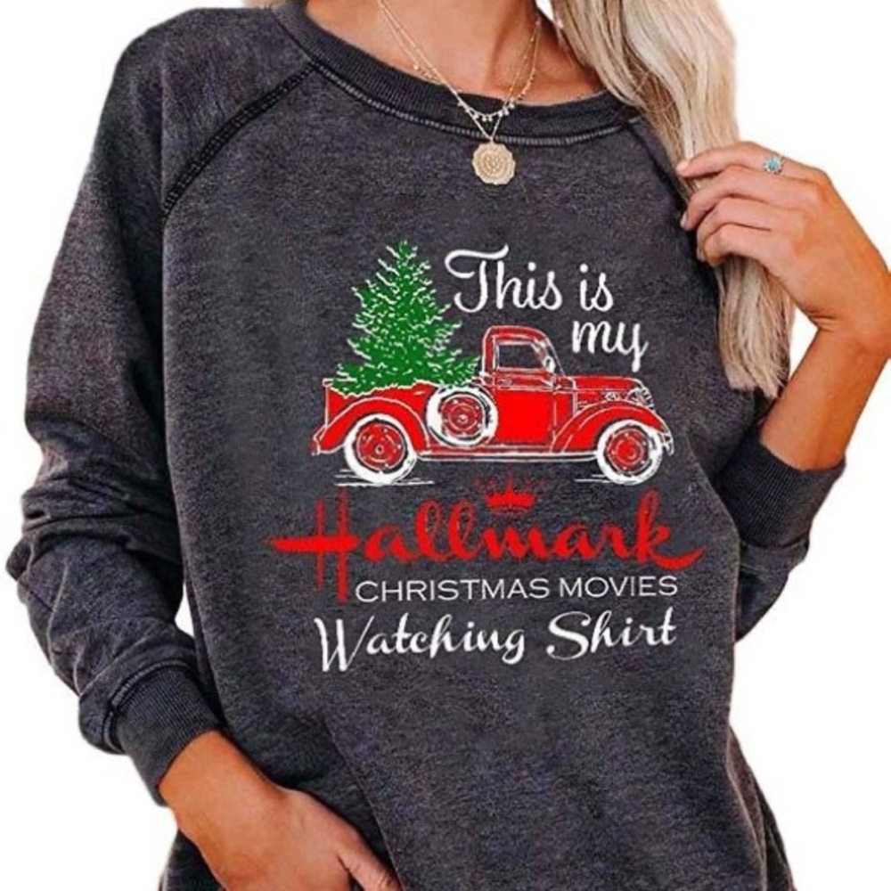 Hallmark Christmas Sweatshirt - Women’s L
